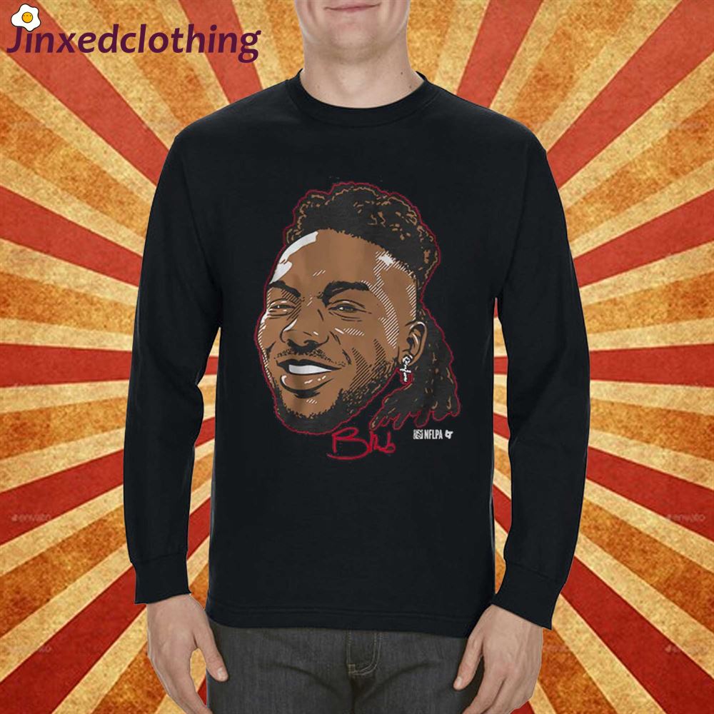 Official Bijan Robinson Swag Head T-shirt 